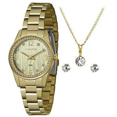 Relógio Lince Feminino Urban Dourado LRG4669L-KZ87C2KX