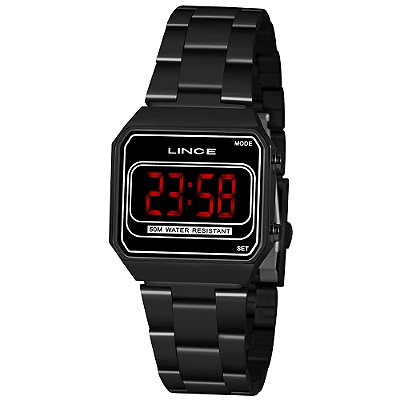 Relógio Lince Feminino Classico Preto MDN4645L-PXPX