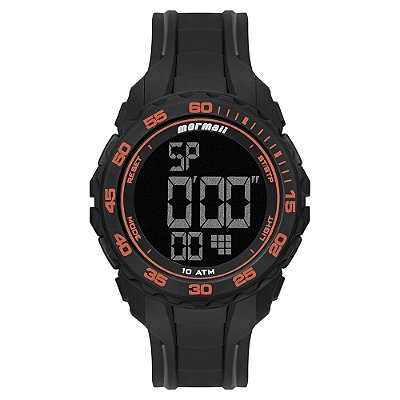 Relógio Mormaii Masculino Wave Preto MO18769AB8L