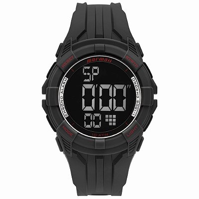 Relógio Mormaii Masculino Wave Preto MO18771AC8R