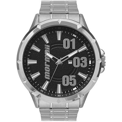 Relógio Mormaii Masculino Steel Basic Prata MO2015AB4K