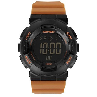 Relógio Mormaii Wave Laranja Masculino MO3415AC8L