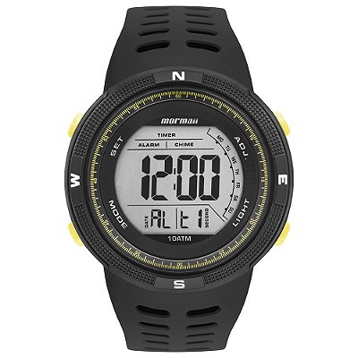 Relógio Mormaii Masculino Preto MO3590AC8Y