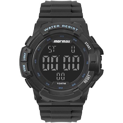 Relógio Mormaii Masculino Wave Preto MO3661AA8A