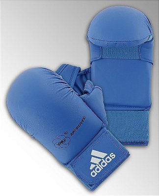 Luva Adidas Karate WKF Azul