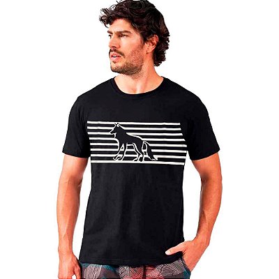 Camiseta Acostamento Wolf Lines O23 Preto Masculino