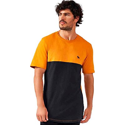 Camiseta Acostamento Dual O23 Amarelo Masculino