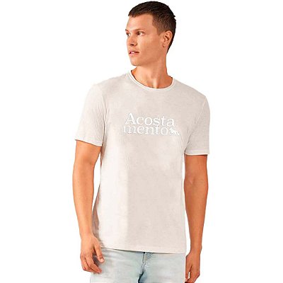 Camiseta Acostamento Enter O23 Off White Masculino