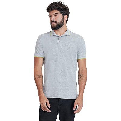 Camisa Polo Aramis Classic IN23 Cinza Masculino
