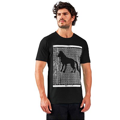 Camiseta Acostamento Wolf Travel IN23 Preto Masculino