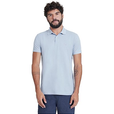 Camisa Polo Aramis Basic Piquet IN23 Azul Masculino