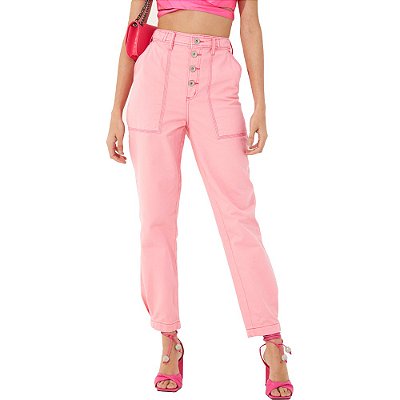 Calça Sarja Colcci Joana OU23 Rosa Feminino