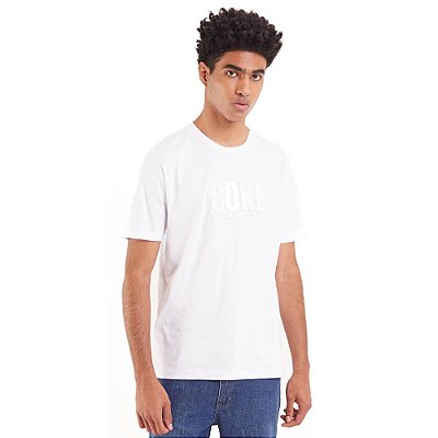 Camiseta Coca Cola Big Logo IN23 Branco Masculino