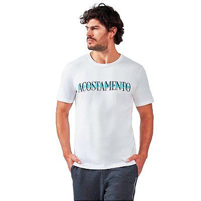 Camiseta Acostamento Casual IN23 Off White Masculino