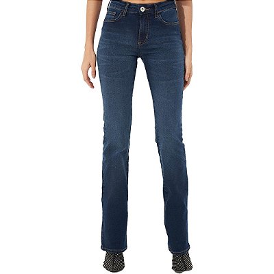 Calça Jeans Colcci Bia Reta OU23 Azul Feminino