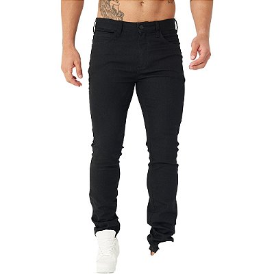 Calça Jeans Colcci Felipe Skinny Logo OU23 Preto Masculino