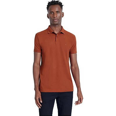 Camisa Polo Aramis Details IN23 Marrom Masculino