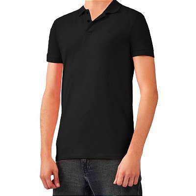 Camisa Polo Acostamento Classic IN23 Preto Masculino