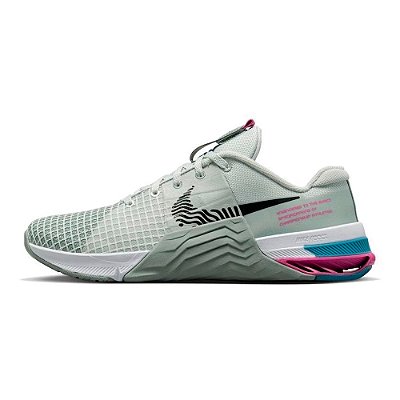 Tênis Nike Metcon 8 Cinza e Rosa Feminino