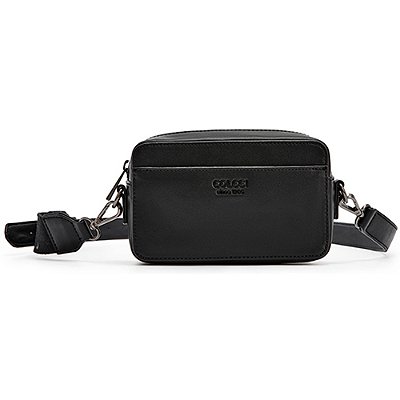 Bolsa Camera Bag Colcci Logo Stripe IN23 Preto Feminino