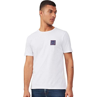 Camiseta Acostamento Patch IN23 Branco Masculino