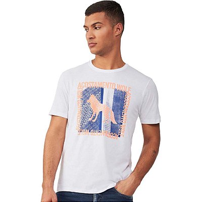 Camiseta Acostamento Retails IN23 Branco Masculino