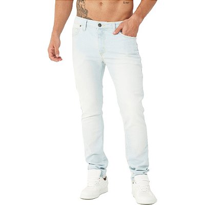 Calça Jeans Colcci Felipe Skinny OU23 Azul Claro Masculino