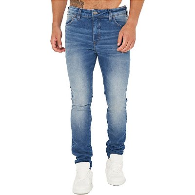 Calça Jeans Colcci Felipe Skinny IN23 Azul Claro Masculino