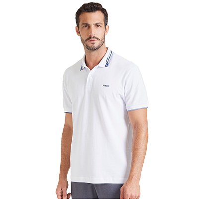 Camisa Polo Forum Special IN23 Branco Masculino