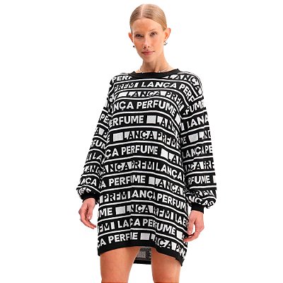 Vestido Tricot Lança Perfume AI23 Off White Feminino