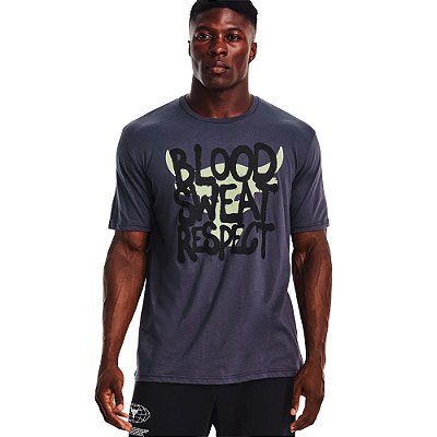 Camiseta Under Armour Project Rock Payoff Preto Masculino
