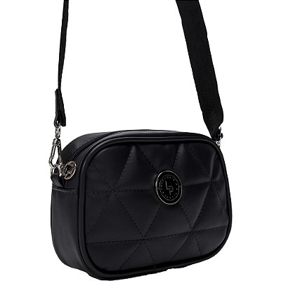 Bolsa Crossbody Easy Lança Perfume AI23 Preto Feminino