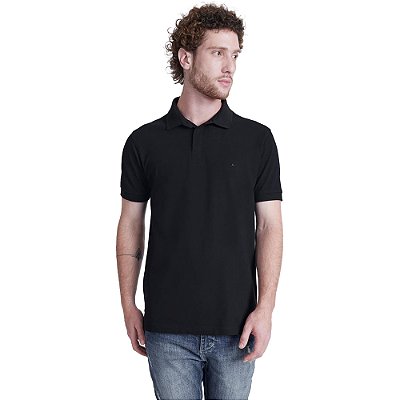 Camisa Polo Aramis Stretch Piquet IN23 Preto Masculino