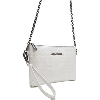 Bolsa Crossbody Lança Perfume Freq AI23 Off White Feminino