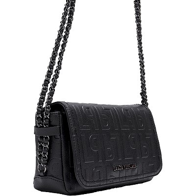 Bolsa Lança Perfume Alca Correntes AI23 Preto Feminino