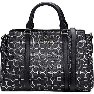 Bolsa Tote Lança Perfume Monograma AI23 Preto Feminino