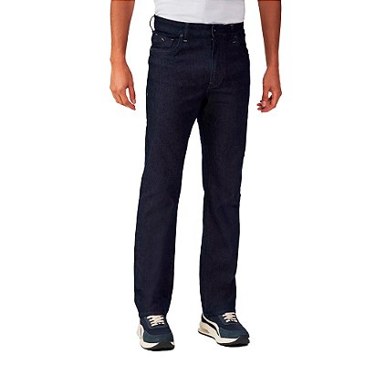 Calça Jeans Acostamento Regular IN23 Azul Masculino