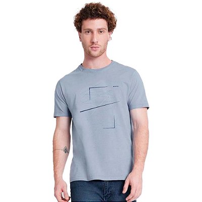 Camiseta Aramis Vertices IN23 Azul Masculino