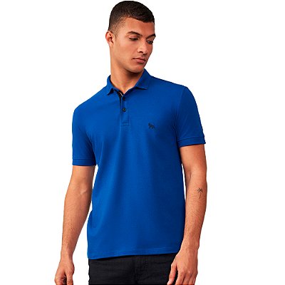 Camisa Polo Acostamento Casual IN23 Azul Masculino