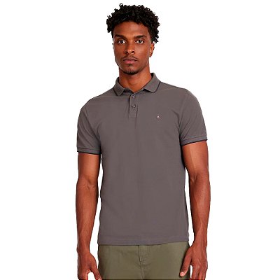 Camisa Polo Aramis Classic VE24 Grafite Masculino