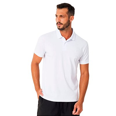 Camisa Polo Colcci Classic Logo PR24 Branco Masculino