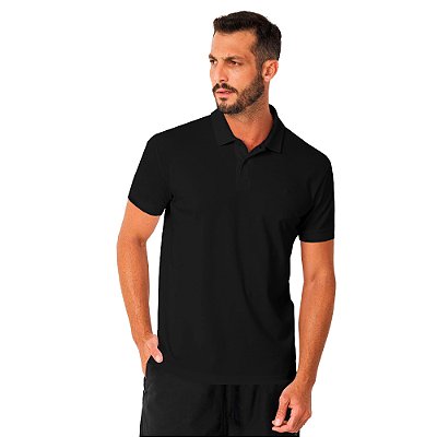 Camisa Polo Colcci Classic Logo PR24 Preto Masculino