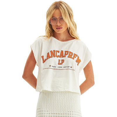 Camiseta Lança Perfume Urban Couture VE24 Off White Feminino