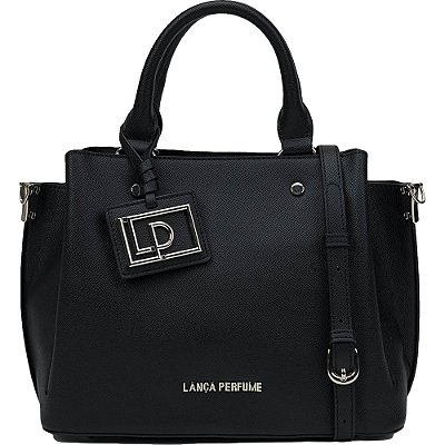 Bolsa Tote Lança Perfume Charm VE24 Preto Feminino