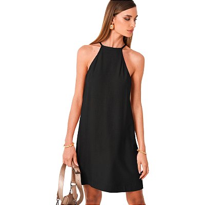 Vestido Colcci Comfort Basic P24 Preto Feminino