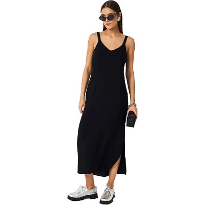 Vestido Colcci Midi P24 Preto Feminino