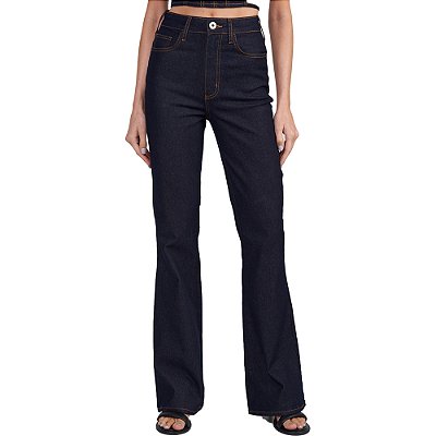 Calça Jeans Colcci Bruna Flare P24 Azul Feminino