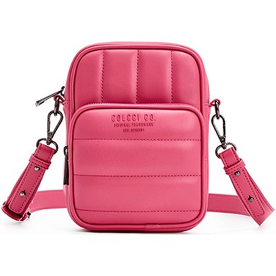 Bolsa Camera Bag Colcci Puff P24 Rosa Feminino