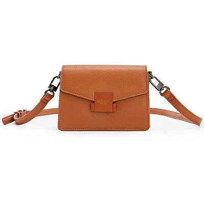 Bolsa Crossbody Colcci Square P24 Caramelo Feminino