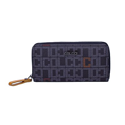 Carteira Colcci Logomania P24 Marinho Feminino